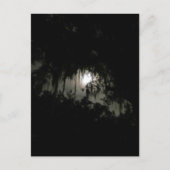 Haunting Dark Night Feiertagspostkarte (Vorderseite)