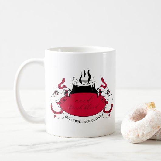 Haunting Elegance Kaffeetasse (Mit Donut)