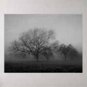 Haunting Fog Leinwand Poster (Vorne)