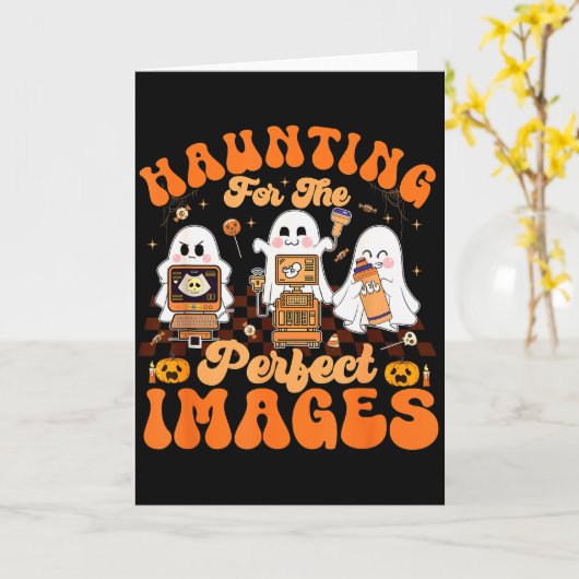 Haunting For The Perfect Images Medical Ultrasound Karte (Gelbe Blume)