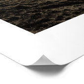 Haunting Goth oder Conception of Gothic music Text Poster (Ecke)