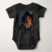 Haunting house baby strampler (Rückseite)