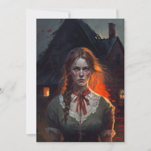 Haunting house einladung
