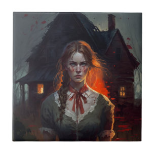 Haunting house fliese