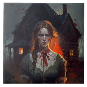 Haunting house fliese