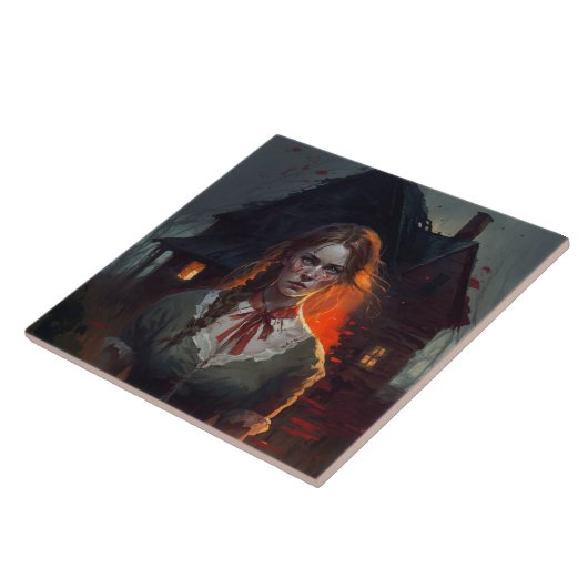 Haunting house fliese (Seite)