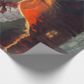 Haunting house geschenkpapier (Ecke)