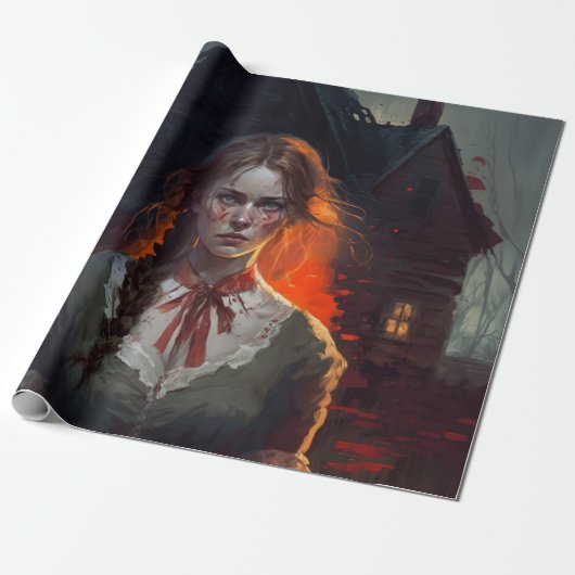 Haunting house geschenkpapier (Ungerollt)