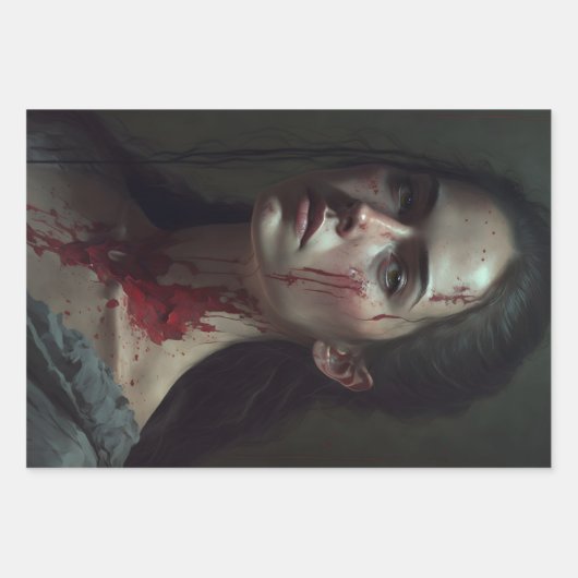 Haunting house geschenkpapier set (Vorderseite 3)