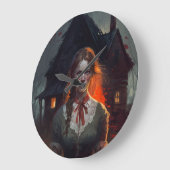 Haunting house große wanduhr (Winkel)