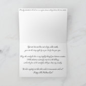 "Haunting House" Hallowe'en card Karte (Innenseite)
