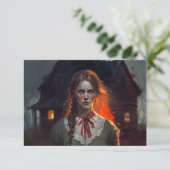 Haunting house karte (Stehend Vorderseite)