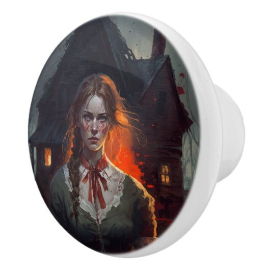 Haunting house keramikknauf (Rechts)