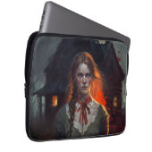 Haunting house laptopschutzhülle (Vorne Rechts)
