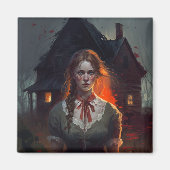 Haunting house magnet (Vorne)