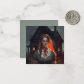 Haunting house mitteilungskarte (Vorderseite/Rückseite Beispiel)