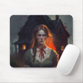Haunting house mousepad (Mit Mouse)