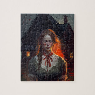 Haunting house puzzle