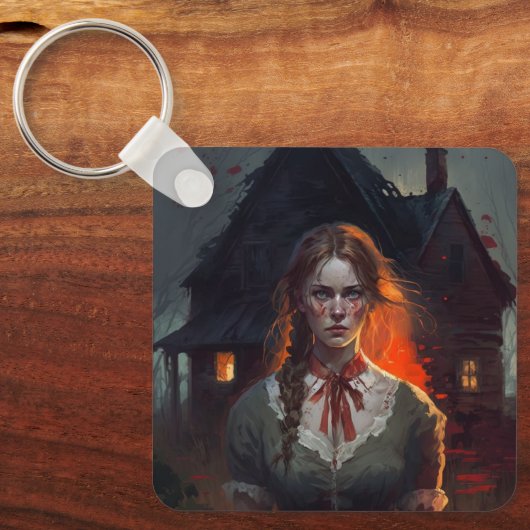 Haunting house schlüsselanhänger (Vorderseite)