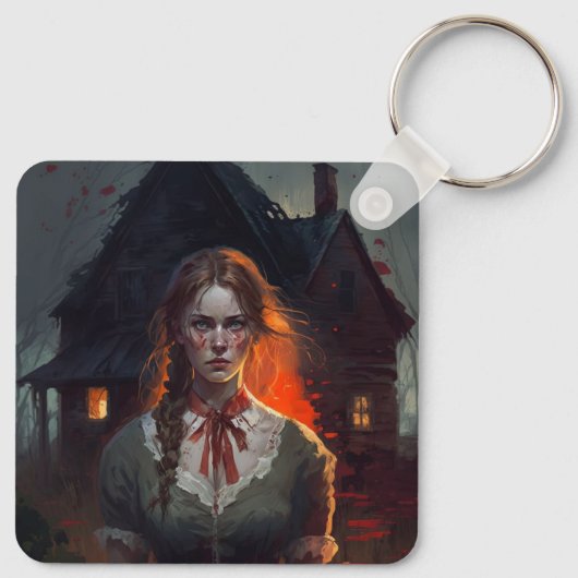 Haunting house schlüsselanhänger (Rückseite)