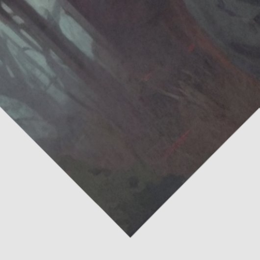 Haunting house seidenpapier (Ausschnitt)