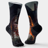 Haunting house socken (Gewinkelt)