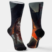 Haunting house socken (Gewinkelt)