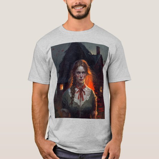 Haunting house T-Shirt (Vorderseite)