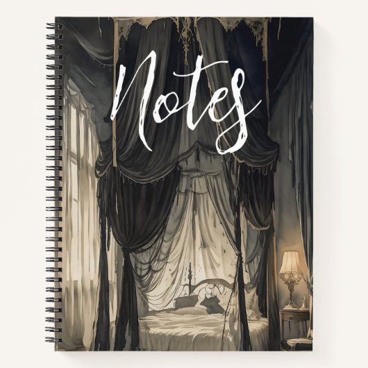 "Haunting" Journal Notizblock (Vorderseite)