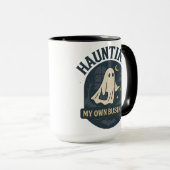 Haunting My Own Business | Halloween Tasse (VorderseiteRechts)