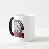 Haunting-Präsenz Halloween Moon Art Verwandlungstasse (Vorderseite Links)