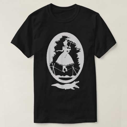 Haunting Tightrope Girl Gracey Mansion T-Shirt (Design vorne)