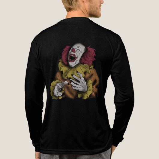 Haunting Vibes Halloween Men’s T-Shirt Tri-Blend Shirt (Rückseite)