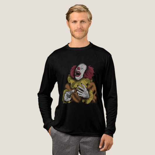 Haunting Vibes Halloween Men’s T-Shirt Tri-Blend Shirt (Volle Vorderseite)