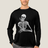 Haunting Vibes Halloween Men’s T-Shirt Tri-Blend Shirt (Vorderseite)