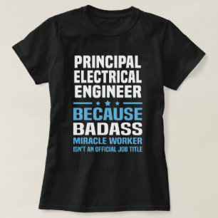Haupt-Elektroingenieur T-Shirt