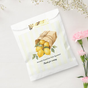 Haupt squeeze Amalfi-Küste Zitrone Junggesellinnen Geschenktütchen