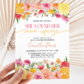 Haupt Squeeze Bright Citrus Lemon Brautparty Einladung