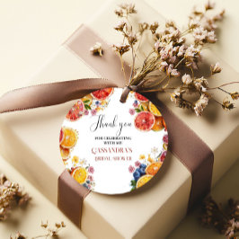 Haupt-Squeeze-Citrus-Brautparty Geschenkanhänger