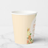 Haupt-Squeeze-Citrus-Brautparty Pappbecher (Rechts)