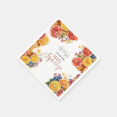 Haupt-Squeeze-Citrus-Brautparty Serviette (Ecke)