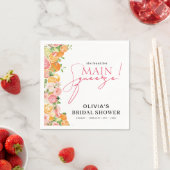 Haupt-Squeeze-Citrus-Brautparty Serviette (Beispiel)