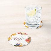 Haupt-Squeeze-Citrus-Brautparty Untersetzer (Vor Ort)