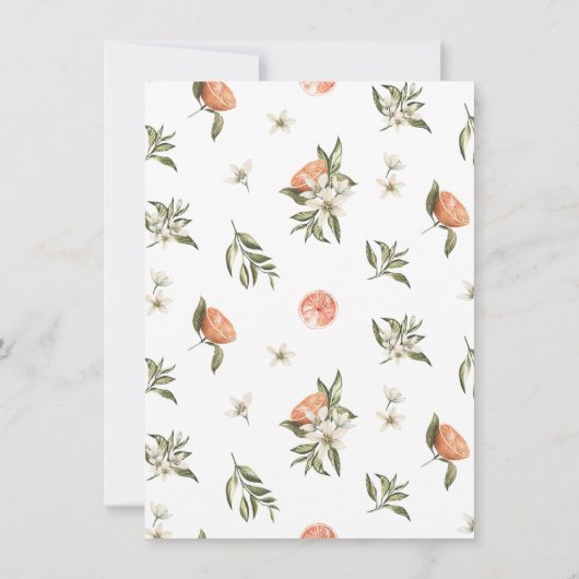 Haupt Squeeze Citrus, der das Paar beste Spiel ken Einladung (Rückseite)