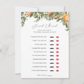 Haupt Squeeze Citrus sagte er, sie sagte Duwer Gam Einladung (Vorderseite)