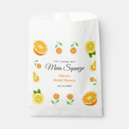 Haupt-Squeeze Citrus Summer Lemon Brautparty Geschenktütchen