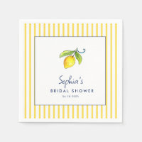 Haupt Squeeze Lemon modernes Brautparty