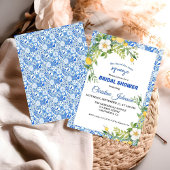 Haupt-Squeeze Lemon und marokkanisches Brautparty Save The Date