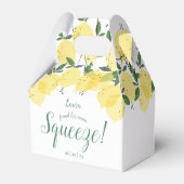 Haupt-Squeeze-Lemons-Brautparty Geschenkschachtel (Rückseite)