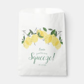 Haupt-Squeeze-Lemons-Brautparty Geschenktütchen (Vorderseite)
